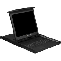 LCD Console Tray, Dual Slide, 19", SXGA